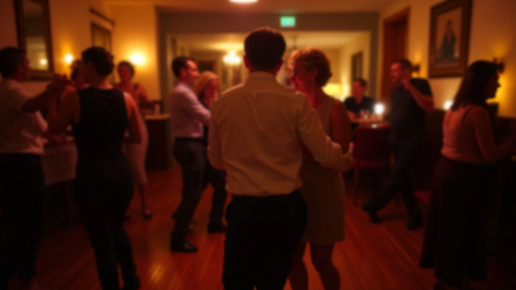 Bachata social night gathering